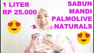 Sabun Palmolive Naturals Murah Meriah 1 Liter [upl. by Hanschen]