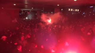 Entrada Ajax Amsterdam  90 minuten lang Ajax  Vitesse 18122014 [upl. by Airamat]