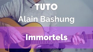 Immortels  Bashung  Guitare  Tuto   BO du film Bronx sur Netflix [upl. by Ecnar]