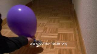 Experimentos caseros fáciles  Como hacer un juguete aerodeslizador hovercraft [upl. by Bernadina506]