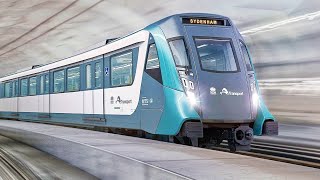 Automated and driverless SYDNEY METRO  Underground tunnel journey view [upl. by Eddy]