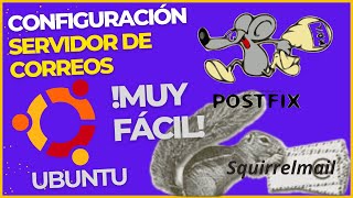 🌟 Instalación de Servidor de Correos en Ubuntu con Postfix y SquirrelMail Guía Fácil [upl. by Jonah]