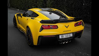 CORVETTE Z06 C7 R EDITION COLD START [upl. by Eleanor176]