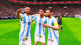 quotArgentina vs Mexico  Semi final American Cup  eFootball 24 [upl. by Leary708]