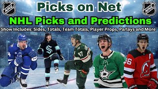 NHL Picks and Predictions  Picks On Net  Wednesday November 13th [upl. by Hamnet]