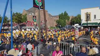 Kyoto Tachibana High School Japan band marching in the 2018 Rose Bowl Parade [upl. by Romalda812]