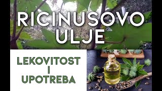 RICINUSOVO ULJE LEKOVITOST I UPOTREBA [upl. by Gregson291]