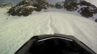 Snowmobile Accident [upl. by Lizette]