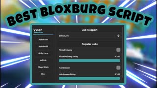 FREE Bloxburg Script  Fast Autobuild  Auto Farm  Infinite Money  AND MORE  PASTEBIN [upl. by Enomas]