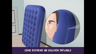 Cómo reparar un colchón inflable [upl. by Martina196]