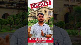 Upcatet offline counselling date 2024 upcatet sta agtacutoff india [upl. by Erreit]