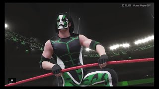 WWE 2K19 Andrew Chase Entrance Signatures amp Finishers [upl. by Rayna]