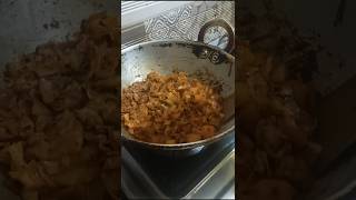 Aloo patta gobhi ki sabji 😋 food indianfood cooking MistiandMashala shorts [upl. by Astred]