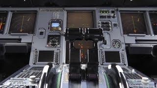 Aegean A320 Brief Cockpit PresentationBasic FeaturesDisplaysGPWS Test [upl. by Ikairik]