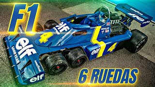 TYRRELL P34 El EXTRAÑO FÓRMULA 1 de SEIS RUEDAS [upl. by Phillada]