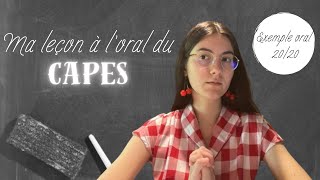 Ma leçon à l’oral du CAPES lettres modernes option latin [upl. by Laband]