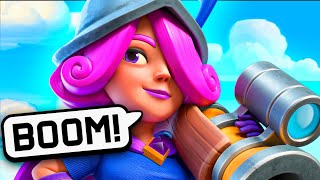 EL MEJOR MAZO CON MOSQUETERA EVO ÉPICO  CLASH ROYALE [upl. by Liagiba]