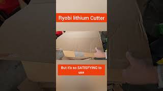 SO SATISFYING Ryobi USB Lithium cutter shorts [upl. by Frere]