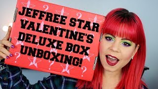 Jeffree Star Valentines Deluxe Mystery box unboxing 🤗🤗 [upl. by Iron]