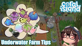 Coral Island Things To Know About Underwater Farm Crops ver 11 [upl. by Tillion]