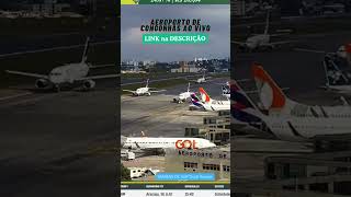 AEROPORTO DE CONGONHAS AO VIVO shorts [upl. by Adiesirb]