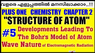 Plus One Chemistry Chapter 2  Wave Nature of Electromagnetic Radiation in malayalam  Part 5 [upl. by Edita]