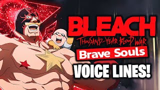 ThousandYear Blood War Scheinen Voice Lines Translated Bleach Brave Souls [upl. by Svoboda]