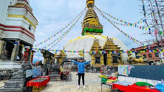 swayambhunath kathmandu  swayambhunath kathmandu vlog 2024 [upl. by Stalder]