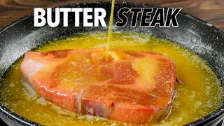 I boiled STEAKS in 5lbs of BUTTER ate it and this happened [upl. by Aletsirc287]