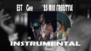 EST Gee  25MIN FREESTYLE instrumental [upl. by Helve]