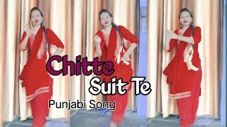 Chitte Suit Te Daag Pe Gaye Punjabi song dance video  Geeta Gaildar raosisterdanceperformance [upl. by Nnayram]