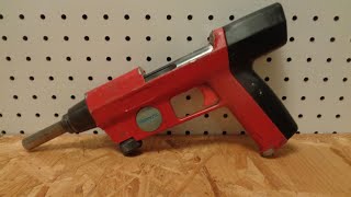 Gunnebo Gunfix GS75 Low Velocity Powder Actuated Tool [upl. by Oek]