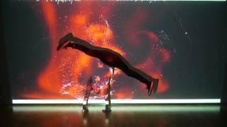 KINECT  PROJECTOR DANCE [upl. by Evilc]