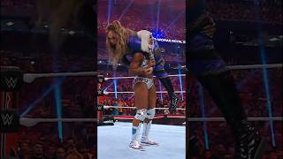 Jade Cargill eliminates Nia Jax with EASE 💪🤯 RoyalRumble [upl. by Eesdnil]