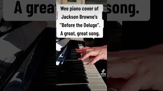 HUTCH quotBefore the Delugequot Jackson Browne cover on piano [upl. by Eak]