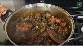 Delicioius Efo Riro  Cheks Cuisine food cooking africansoup subscribe like fyp world [upl. by Lewes]