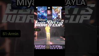 Neymar choose mlbb heros mobilelegends mlbbcreatorcamp shorts mlbb mlbbshorts [upl. by Onafets]