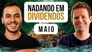 VIVER DE DIVIDENDOS EU COMEÇARIA POR ESSAS 4 EM MAIO [upl. by Reagen7]