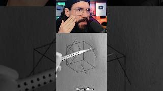 ✏️Comment dessiner un cube en illusion 3D [upl. by Atinnod]