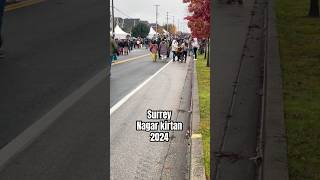 Surrey nagar kirtan shorts canada punjab gurunanakdevji [upl. by Noiemad]