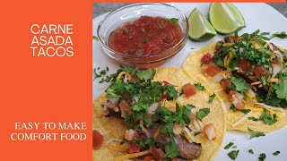 Carne Asada Tacos mexicanfood [upl. by Eolande]