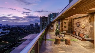 Luxurious 4500 SqFt Sky Villa in Pune Home interiors by Rajesh Ranka [upl. by Eulalie]