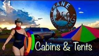 Crane Hot Springs Cabin amp Tent Camping return visit pt2 [upl. by Eural330]