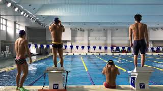 Relay end after weight OUHS swim films [upl. by Zoltai]