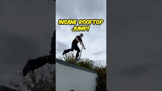 Scooter VS Roof Top🔥 scooter explore skatepark [upl. by Neema]