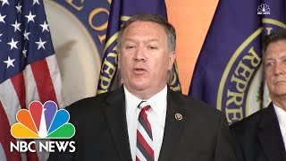 Mike Pompeo Hillary Clinton’s Leadership is “Morally Reprehensible”  NBC News [upl. by Sinegold]