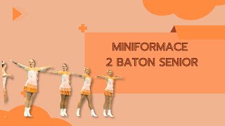 Miniformace 2 baton senior 2024 Clariss FM [upl. by Nibaj]