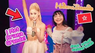 I Met Ariana Grande  Madame Tussauds Hong Kong Vlog ⋆｡‧˚ʚ🍓ɞ˚‧｡⋆ [upl. by Ardnuassak388]