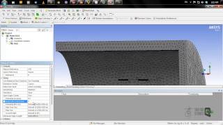 Ansys Meshing Tutorial2 Global Meshing Bangla [upl. by Ahseram390]