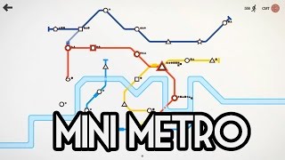 HADİ METRO YAPALIM  Mini Metro Türkçe İlk İnceleme [upl. by Atinrehs772]